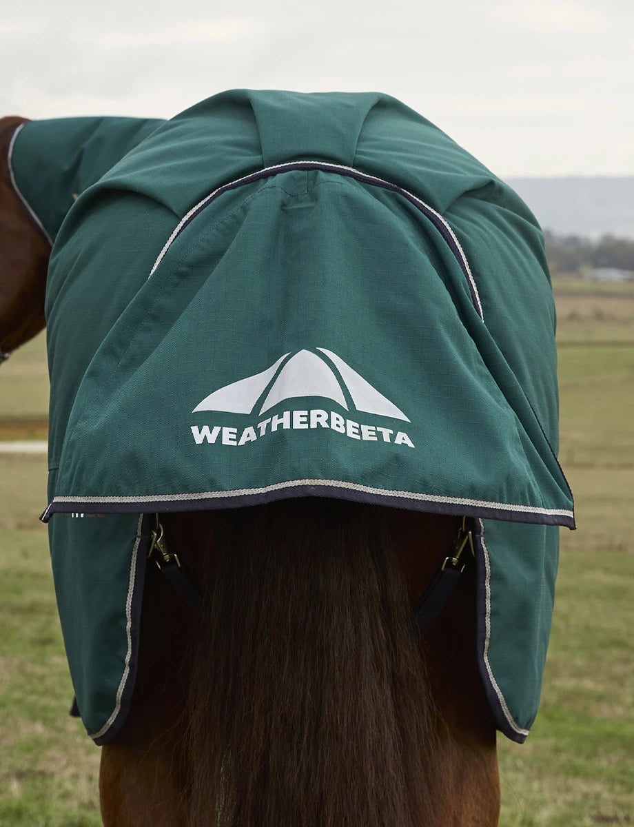 WeatherBeeta ComFiTec Plus Dynamic 100g Detach-A-Neck Turnout Blanket – Navy