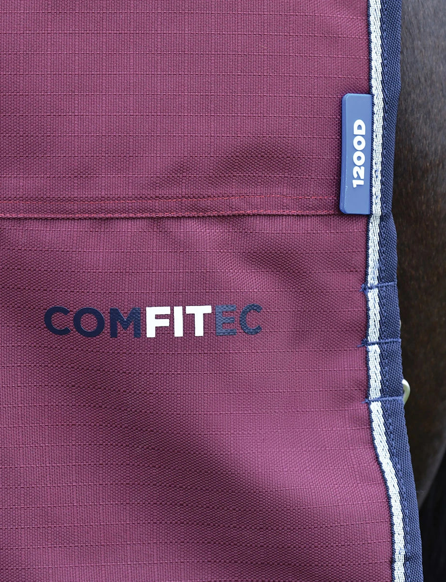 WeatherBeeta ComFiTec Essential 0G | Waterproof Ripstop Horse Turnout Sheet - Navy