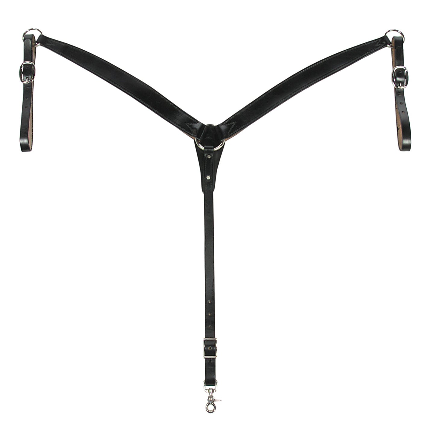 Fabtron Black Leather Breast Collar