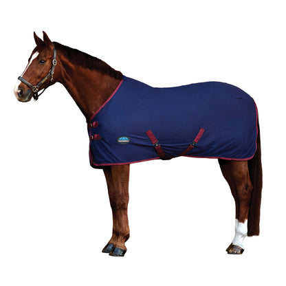 WeatherBeeta Cotton Sheet Standard Neck - Navy/Burgundy