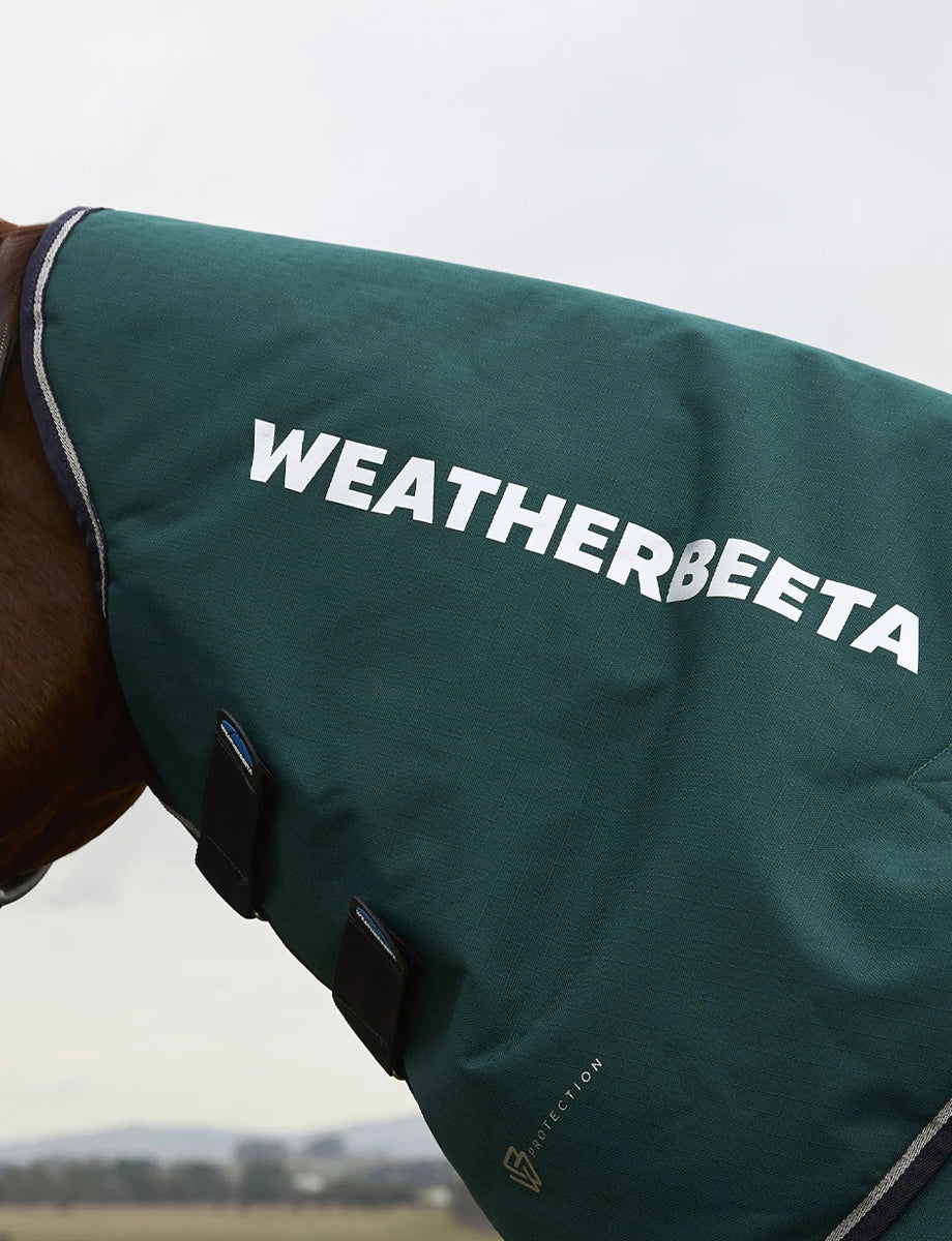 WeatherBeeta ComFiTec Plus Dynamic 100g Detach-A-Neck Waterproof Turnout – Green