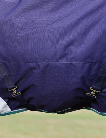 WeatherBeeta ComFiTec Plus Dynamic 0G Detach-A-Neck Turnout Blanket – Forest Green