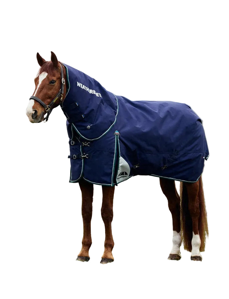 WeatherBeeta ComFiTec Plus Dynamic 0G Detach-A-Neck Turnout Blanket – Forest Green