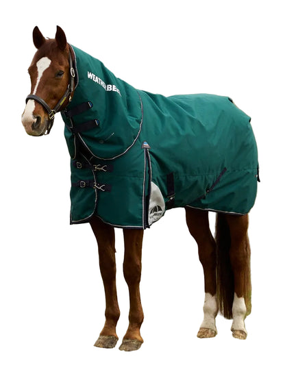 WeatherBeeta ComFiTec Plus Dynamic 0G Detach-A-Neck Turnout Blanket – Forest Green