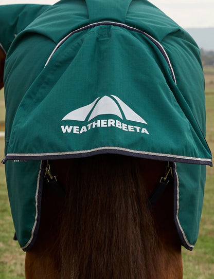 WeatherBeeta ComFiTec Plus Dynamic 0G Detach-A-Neck Turnout Blanket – Forest Green
