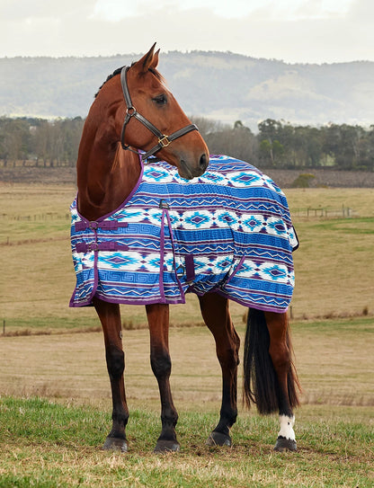 WeatherBeeta ComFiTec Essential Fly Sheet - White/Burgundy