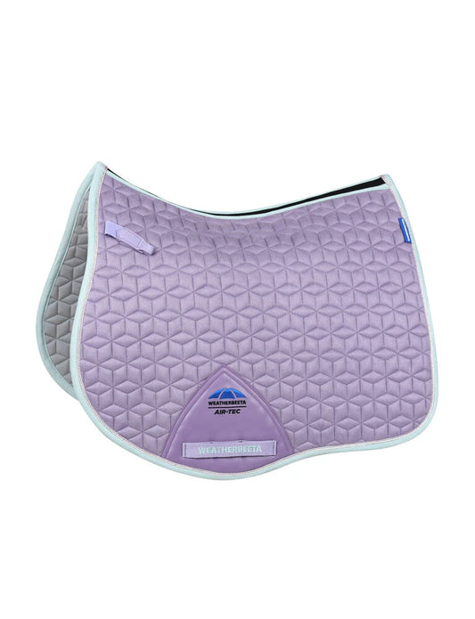 WeatherBeeta Suede Elite Air-Tec All Purpose Saddle Pad – Soft Lilac