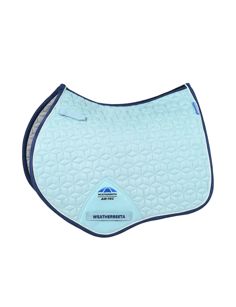 WeatherBeeta Elite Air-Tec Jump Saddle Pad - Aqua