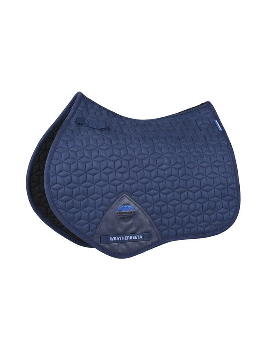 WeatherBeeta Suede Elite Air-Tec Jump Saddle Pad – Navy