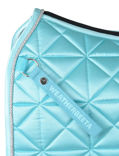 WeatherBeeta Satin Luxe Air-Tec Saddle Pad - Aqua
