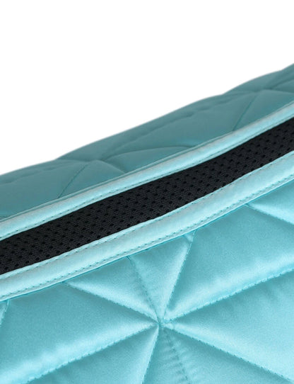 WeatherBeeta Satin Luxe Air-Tec Saddle Pad - Aqua