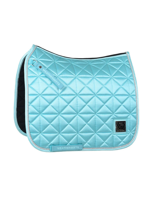 WeatherBeeta Satin Luxe Air-Tec Saddle Pad - Aqua