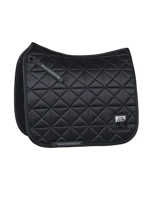 WeatherBeeta Satin Luxe Air-Tec Dressage Pad - Black