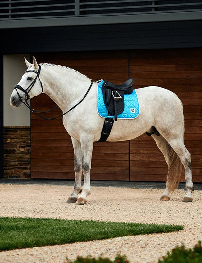 WeatherBeeta Satin Luxe Air-Tec Saddle Pad - Aqua