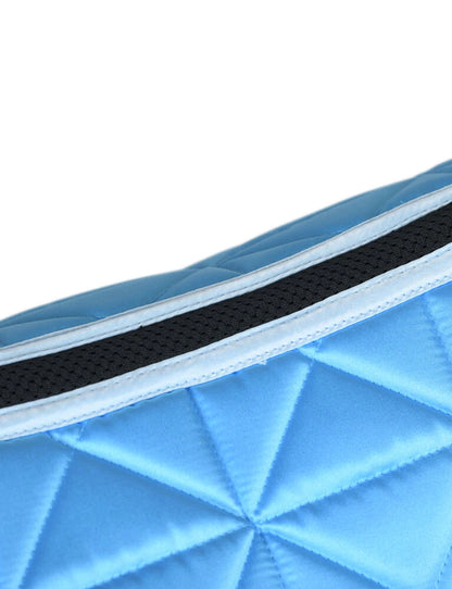 WeatherBeeta Satin Luxe Air-Tec Saddle Pad - Aqua