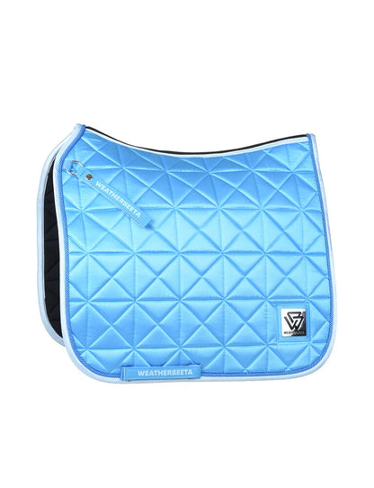 WeatherBeeta Satin Luxe Air-Tec Saddle Pad - Aqua
