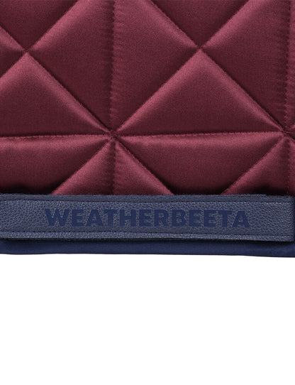 WeatherBeeta Satin Luxe Air-Tec Saddle Pad - Aqua