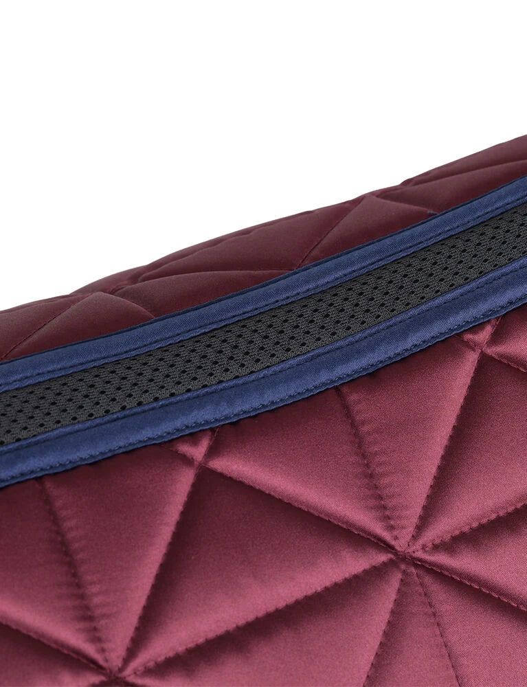 WeatherBeeta Satin Luxe Air-Tec Saddle Pad - Aqua