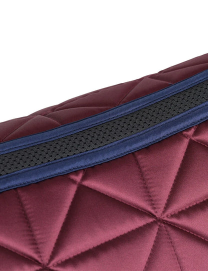 WeatherBeeta Satin Luxe Air-Tec Saddle Pad - Aqua