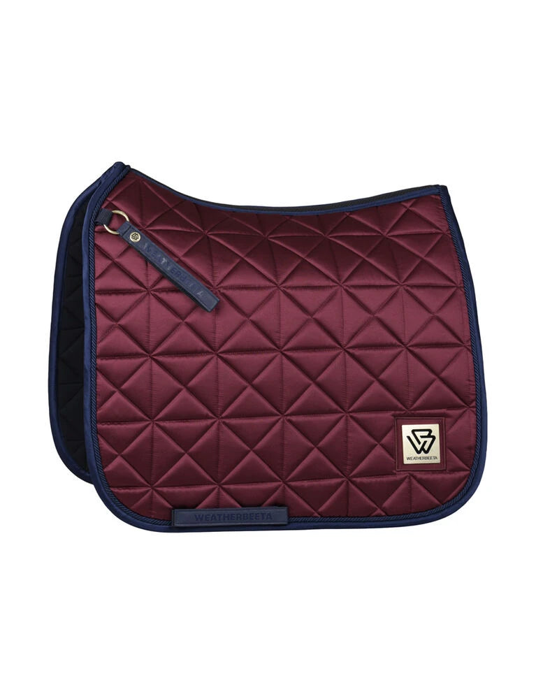 WeatherBeeta Satin Luxe Air-Tec Saddle Pad - Aqua