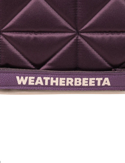 WeatherBeeta Satin Luxe Air-Tec Saddle Pad - Aqua