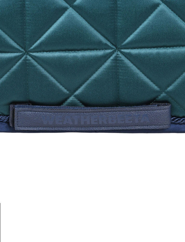 WeatherBeeta Satin Luxe Air-Tec Saddle Pad - Aqua