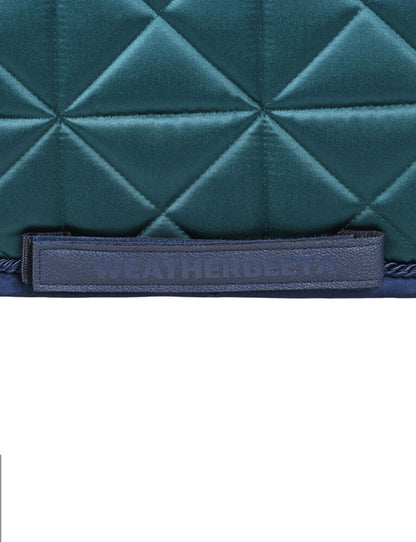 WeatherBeeta Satin Luxe Air-Tec Saddle Pad - Aqua