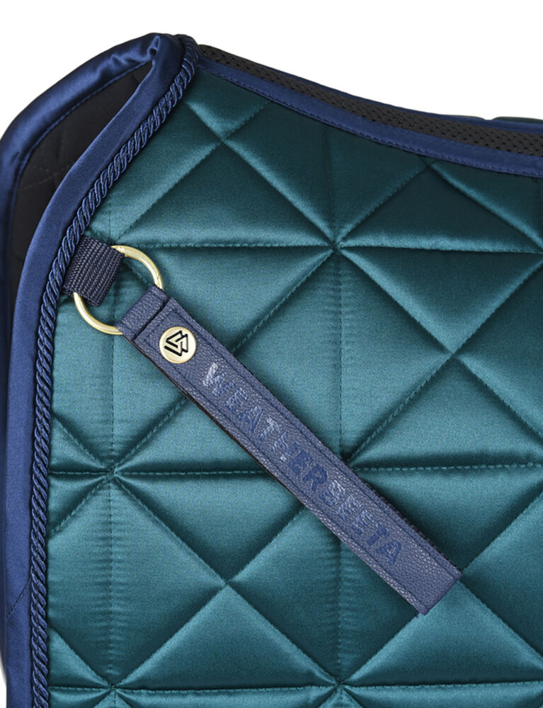 WeatherBeeta Satin Luxe Air-Tec Saddle Pad - Aqua