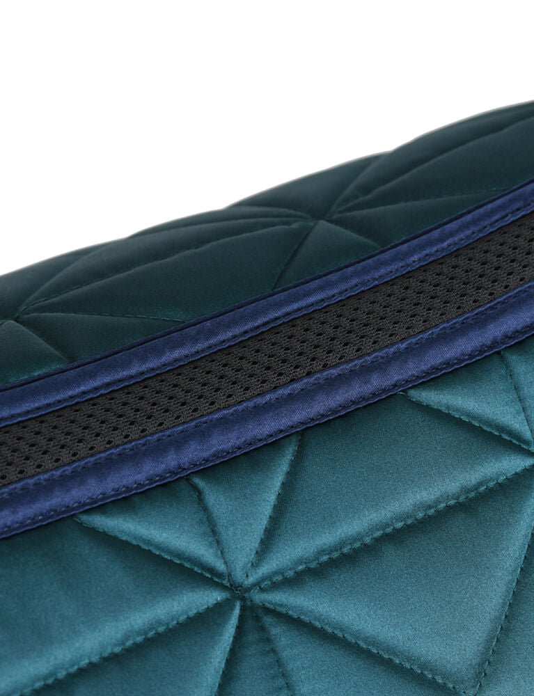 WeatherBeeta Satin Luxe Air-Tec Saddle Pad - Aqua