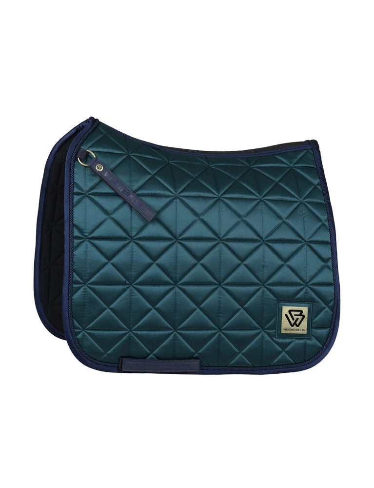 WeatherBeeta Satin Luxe Air-Tec Saddle Pad - Aqua