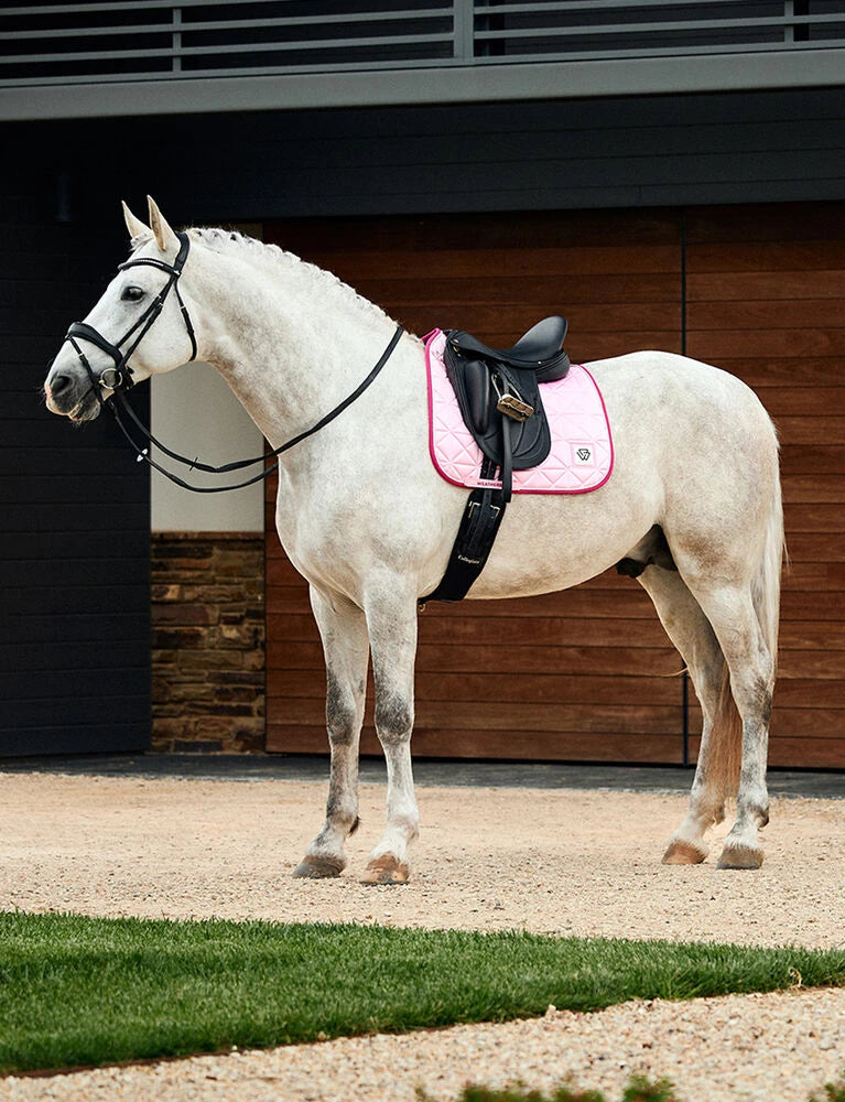 WeatherBeeta Satin Luxe Air-Tec Saddle Pad - Aqua