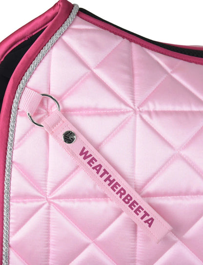 WeatherBeeta Satin Luxe Air-Tec Saddle Pad - Aqua