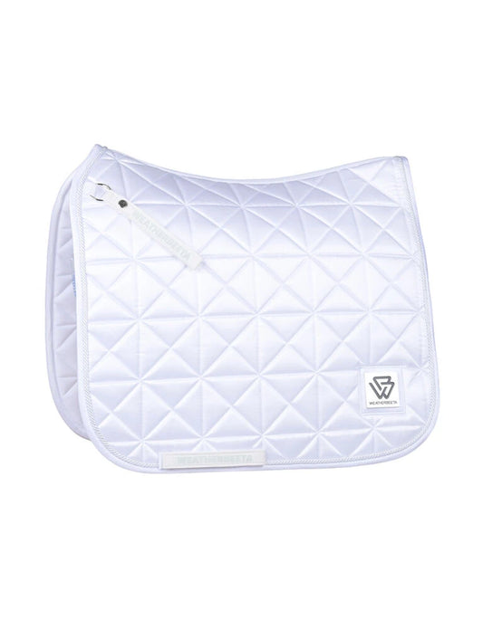 WeatherBeeta Satin Luxe Air-Tec Dressage Pad - White