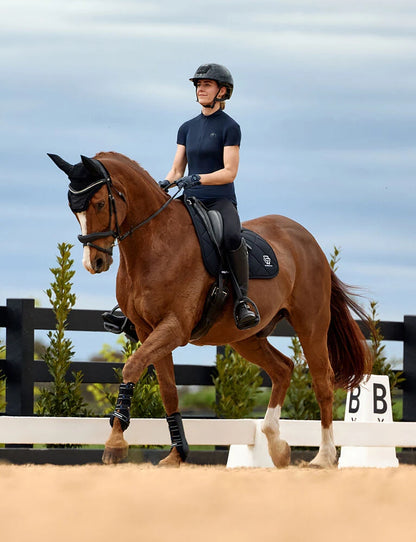 WeatherBeeta Softshell Pro 3D Air-Tec Dressage Pad - Navy