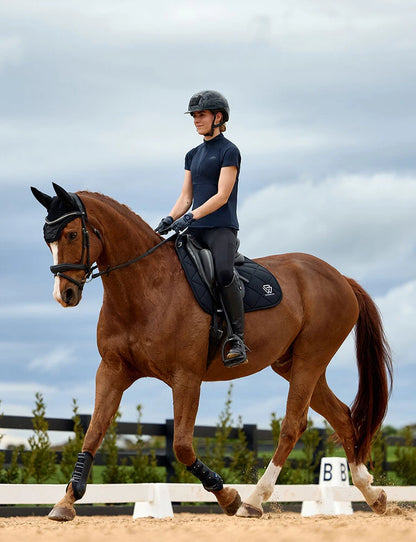 WeatherBeeta Softshell Pro 3D Air-Tec Dressage Pad - Navy