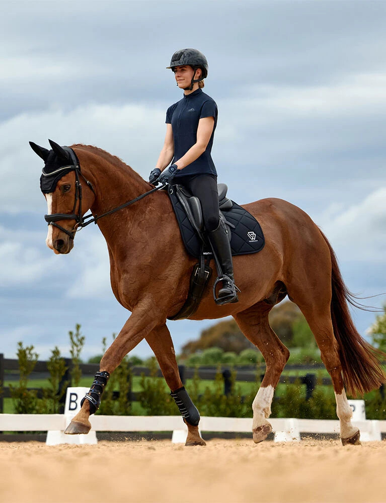 WeatherBeeta Softshell Pro 3D Air-Tec Dressage Pad - Navy