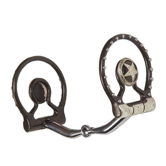 Fabtron Texas Star Show Ring Snaffle Bit