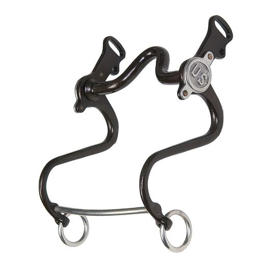 Fabtron US Cavalry Sweet Iron Bit with Copper Inlays