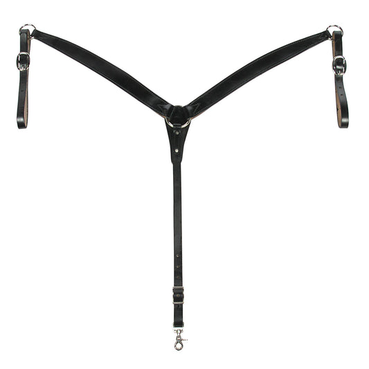 Fabtron Black Leather Breast Collar