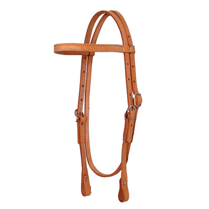 Fabtron 5/8" Leather Browband Headstall