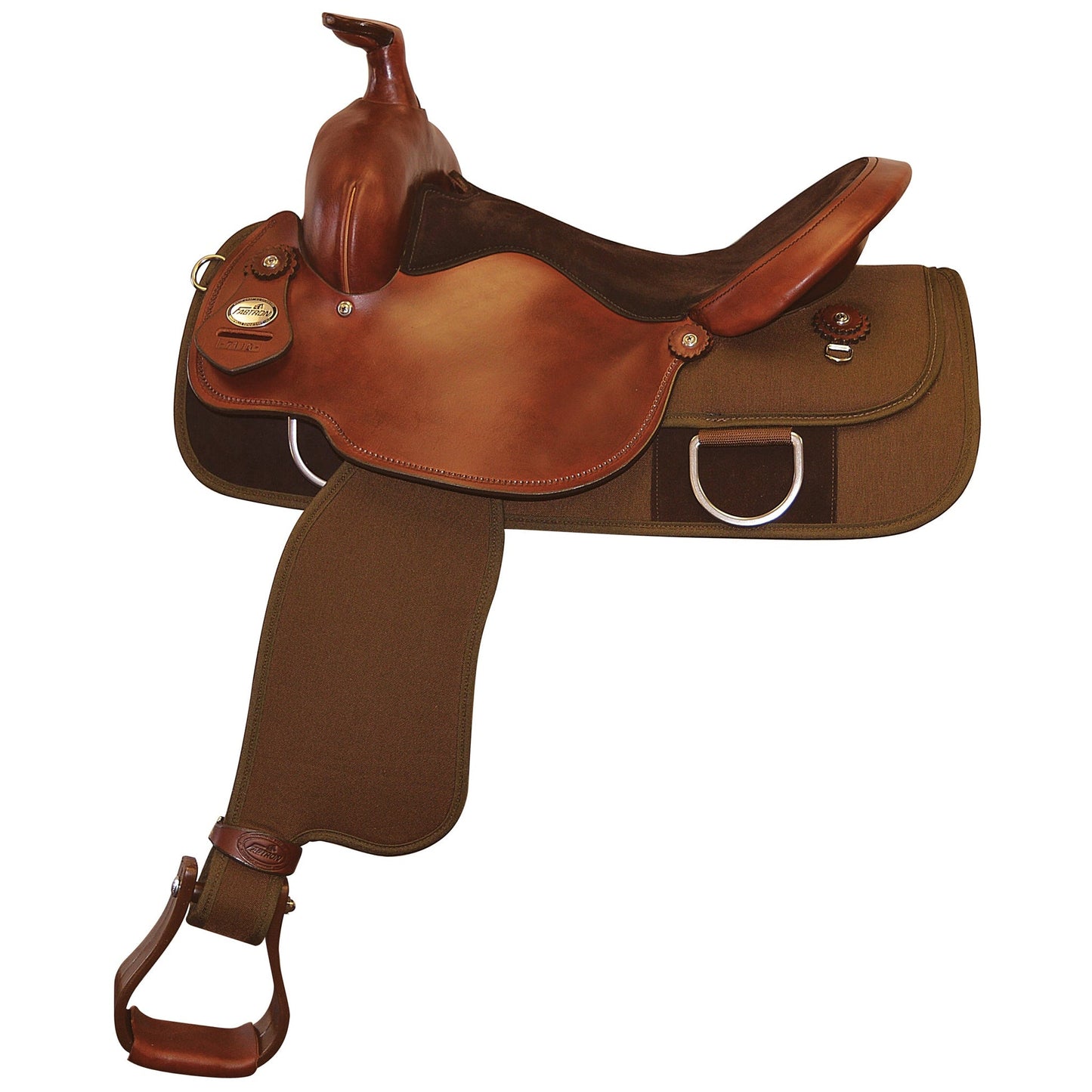 Fabtron Trail Roper Saddle - Grain Out Seat - 7111