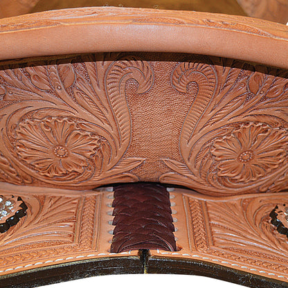 Crates Sunset Supreme Floral Barrel Saddle - 7724