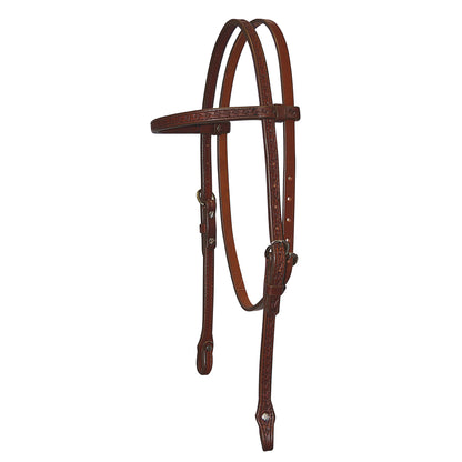 Fabtron Basket Tooled Headstall