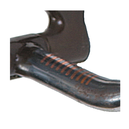 Fabtron Spotted Offset Dee Sweet Iron Snaffle Bit